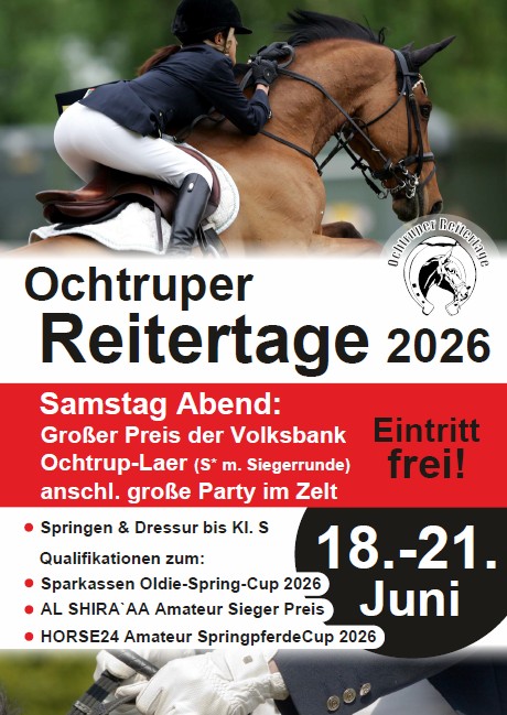 Plakat Reitertage 2026