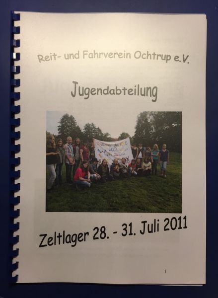 Zeltlagerzeitung 2011